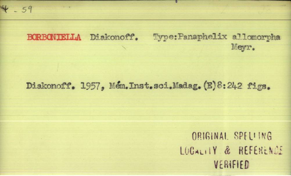 front of card